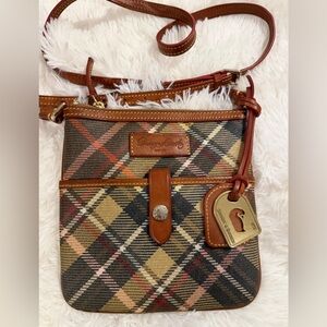 Dooney & Bourke Multicolor Plaid Crossbody Bag